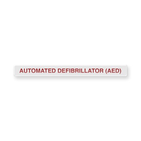 AEK Permanent Adhesive Dome Label Automated Defibrillator AED EN9478